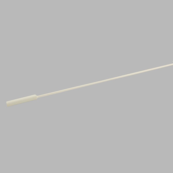 drapery batons metal white coated Length 125 cm handle